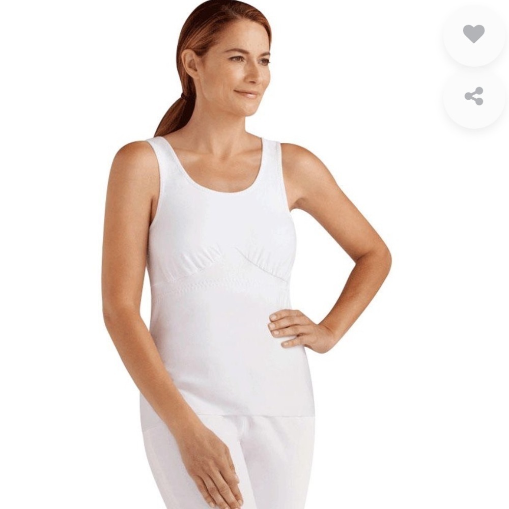 Amoena Michelle 2105 white shaper size XLarge